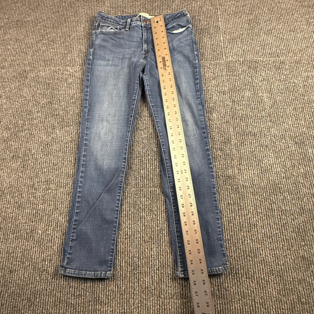 Levis Mid Rise Skinny Jeans Womens Size 10S Medium Wash Denim W30 L30 - Picture 5 of 15
